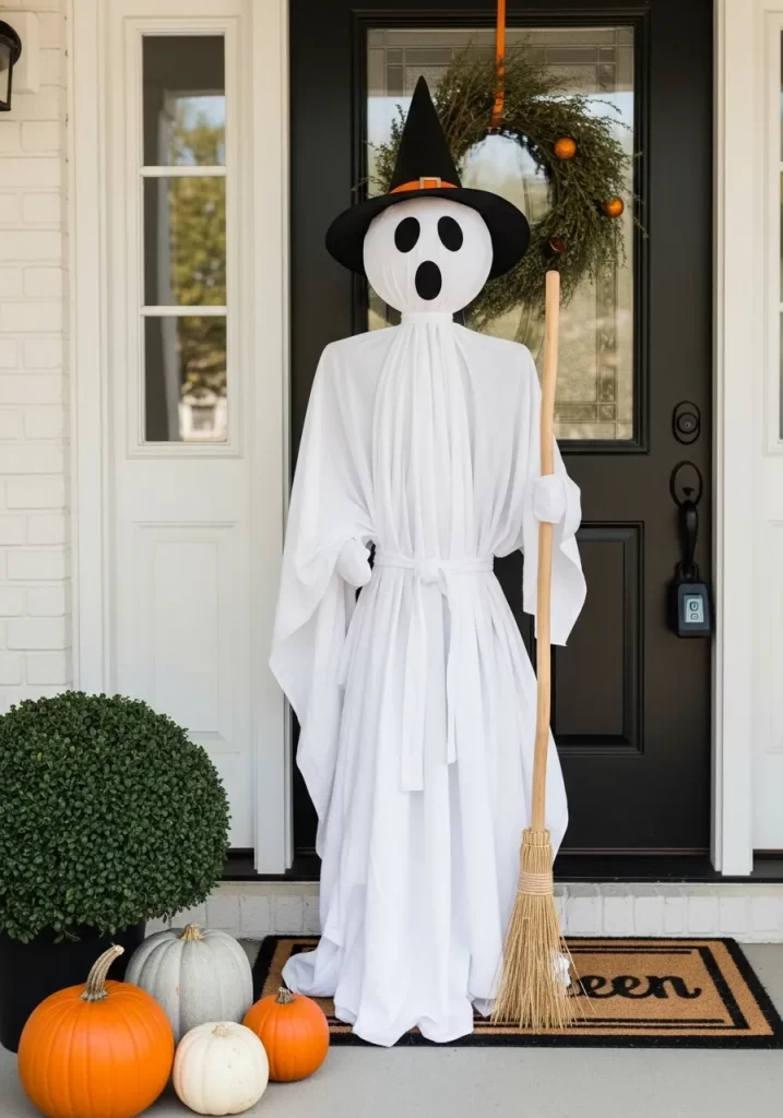 Witchy Ghost Porch Guard
