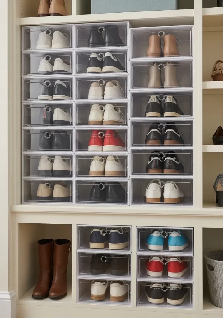 The Clear View Shoe Boxes