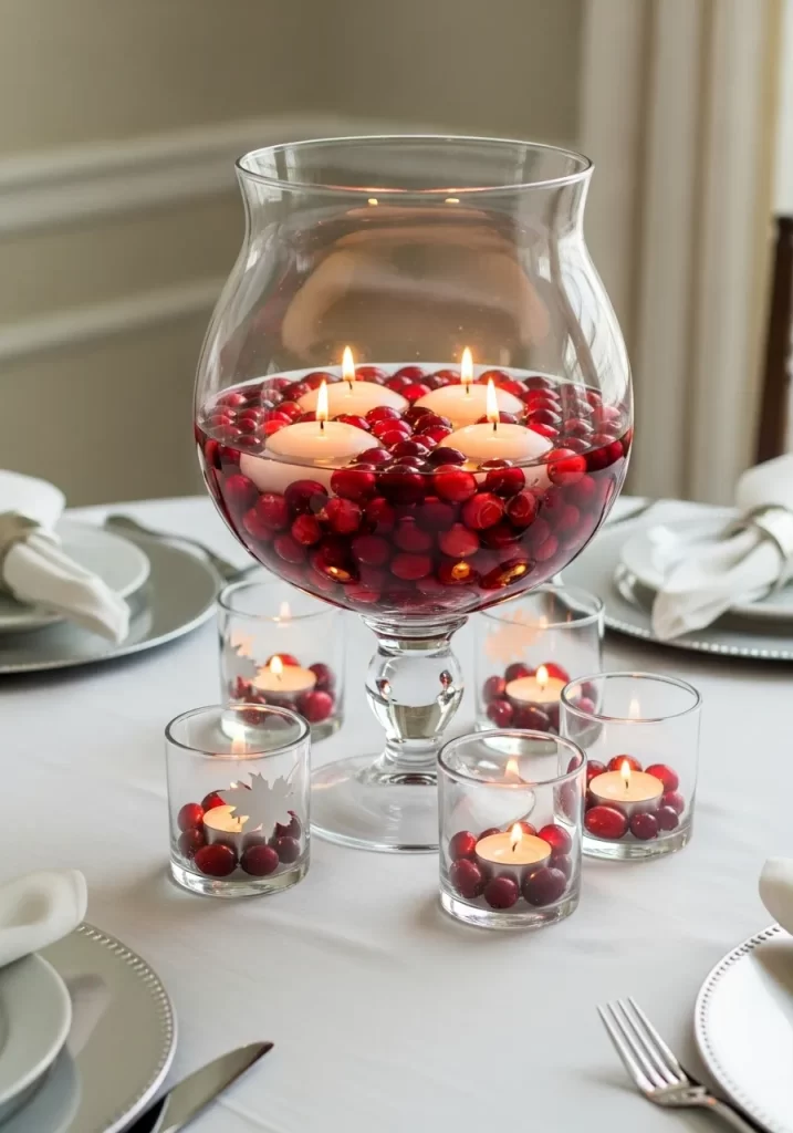 Cranberry & Floating Candle Radiance