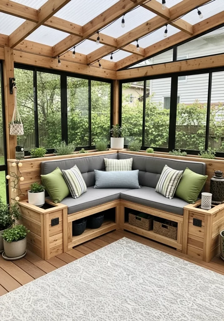 The Sunroom Garden Corner