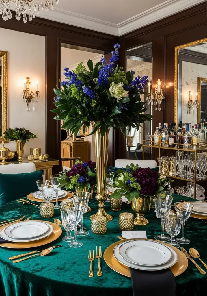 The Regal Jewel-Toned Gathering