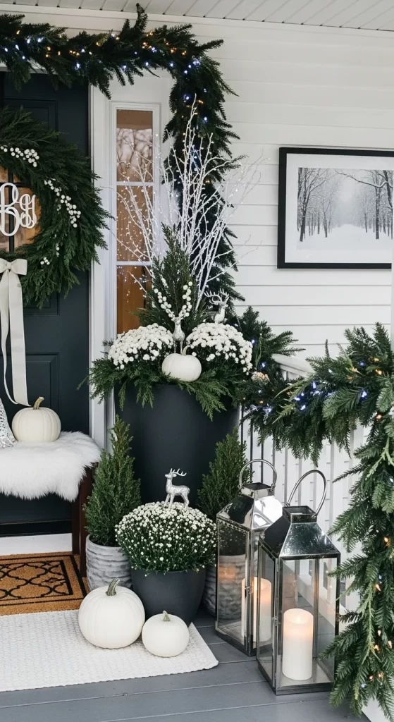 The Elegant Winter Wonderland Entrance The Elegant Winter Wonderland Entrance