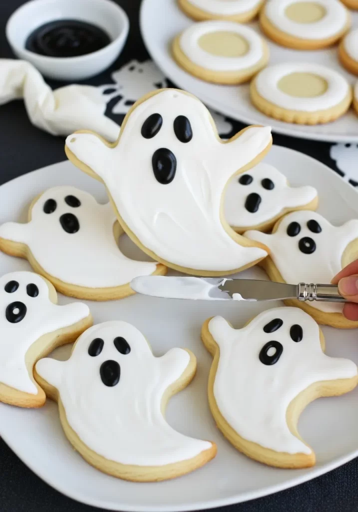 Friendly Ghost Cookies