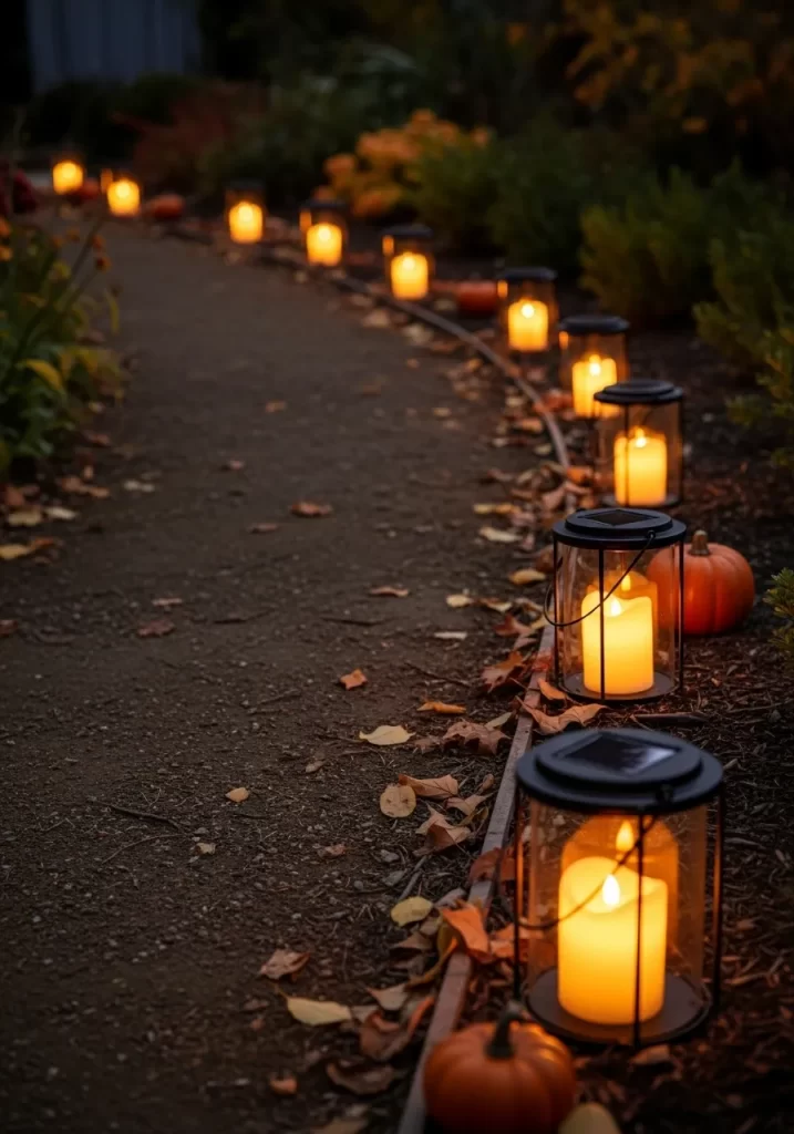 A Luminous Autumn Path