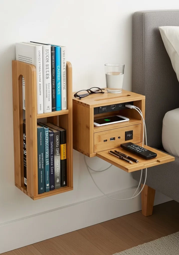 The Floating Bedside Organizer