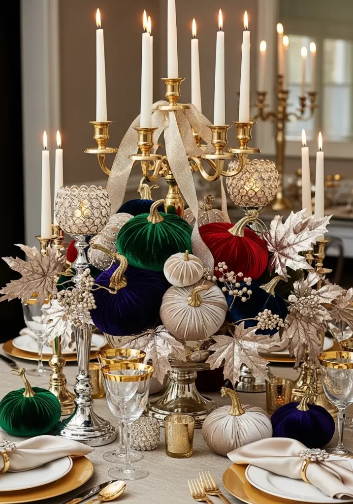 The Regal Velvet Pumpkin Cascade