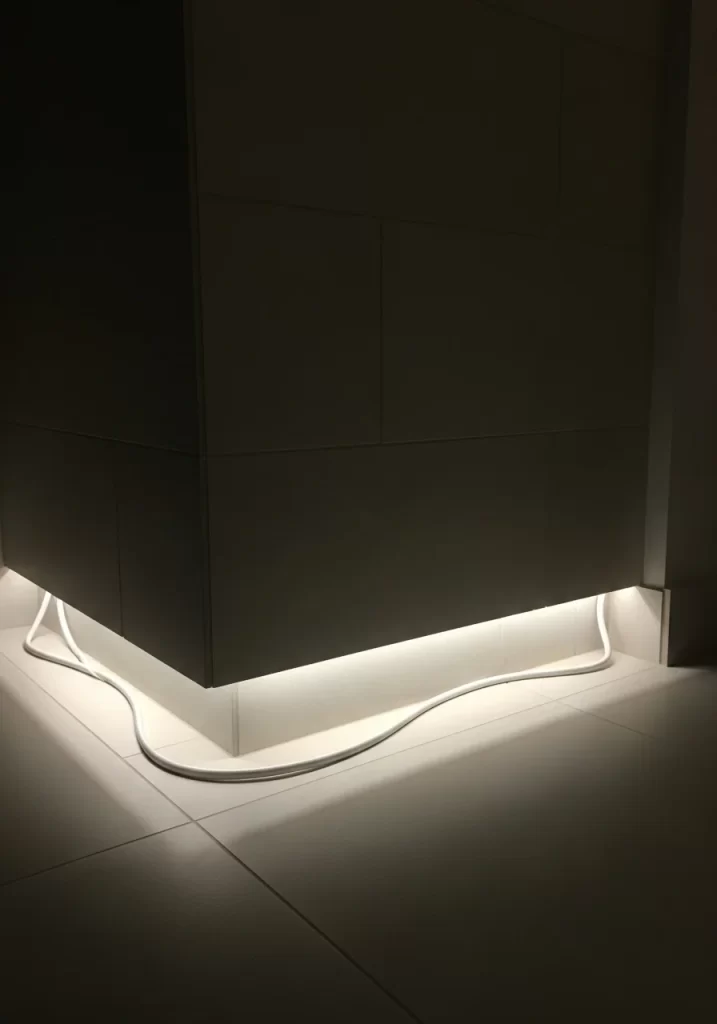 The Illuminated Baseboard Accent