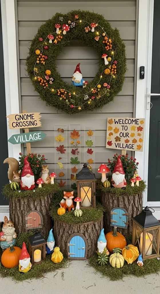 The Delightful Gnome Village Porch The Delightful Gnome Village Porch