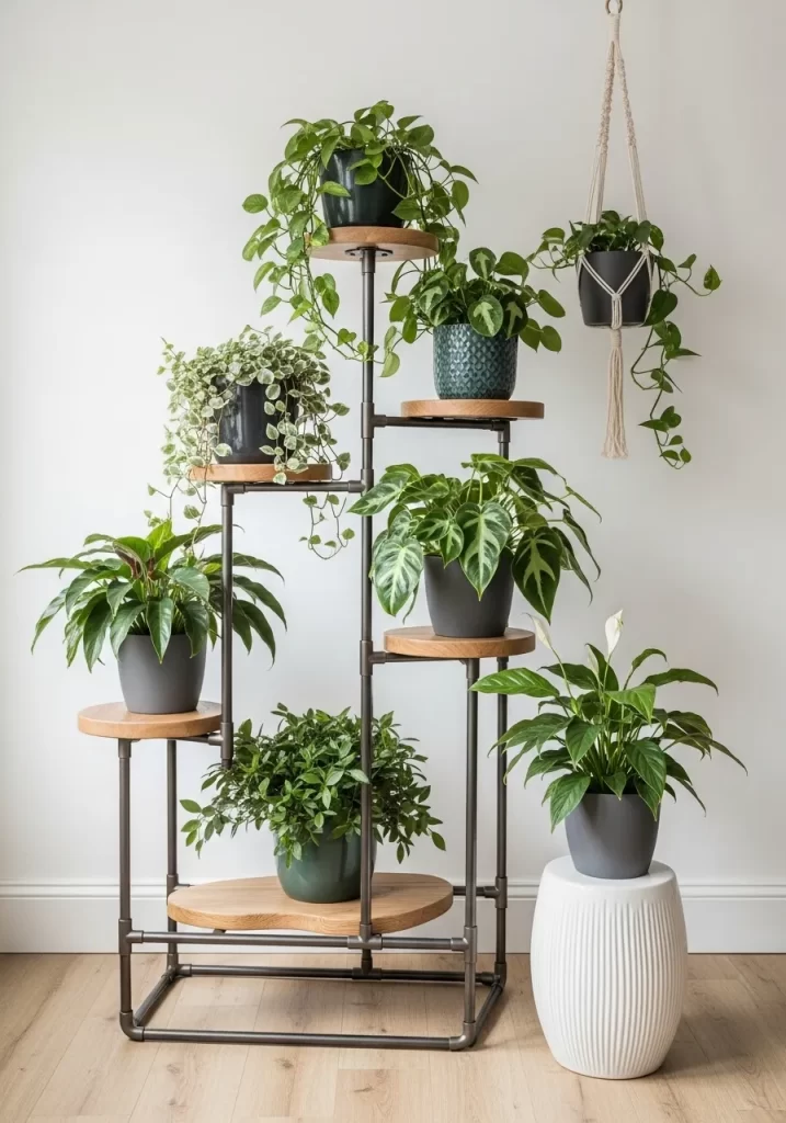 The Multi-Tiered Plant Stand