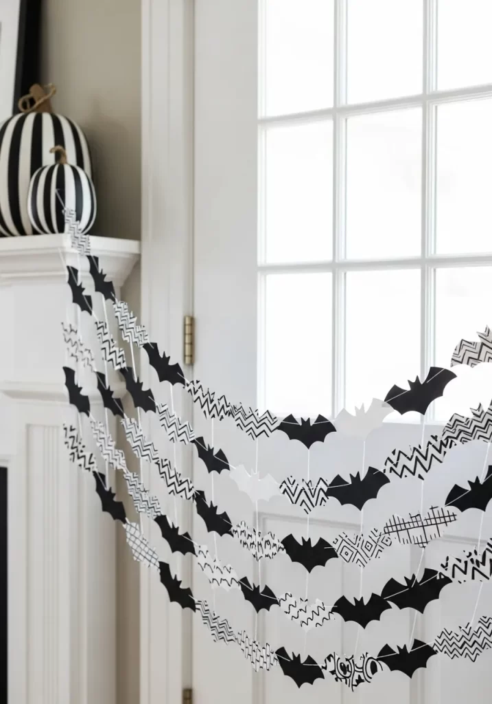 Cascading Bat Garland