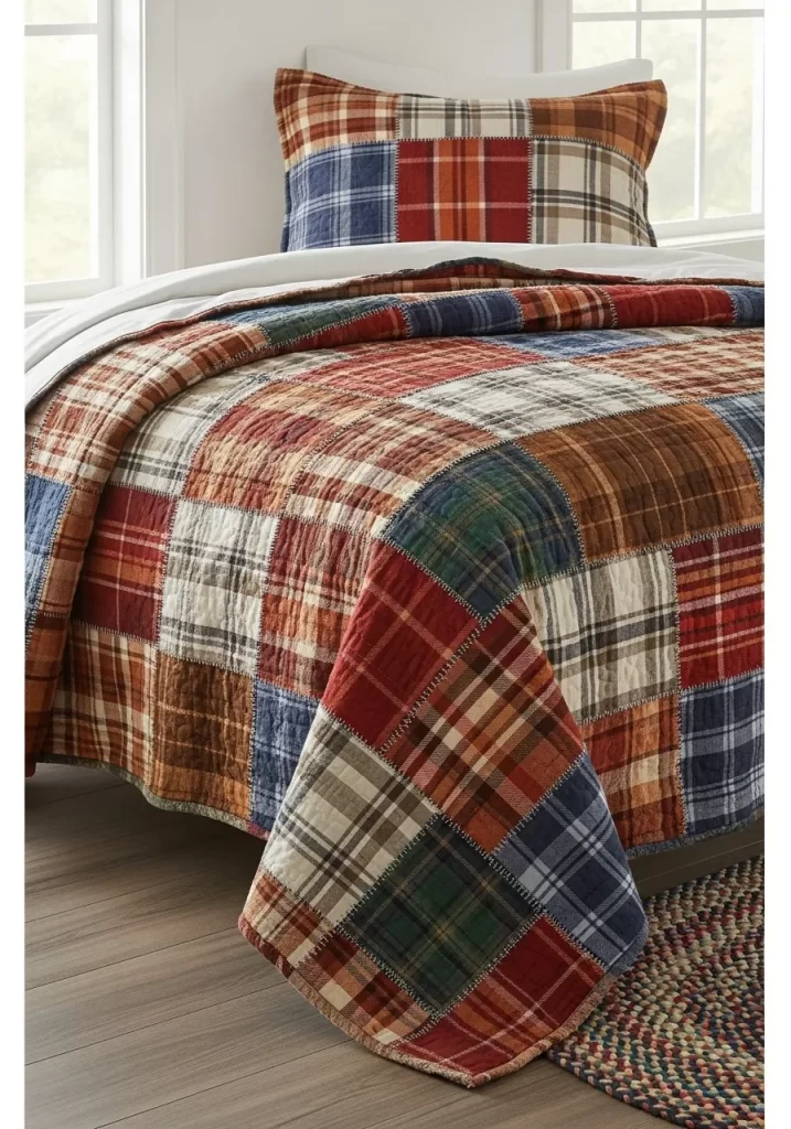 Rustic Patchwork Quilt