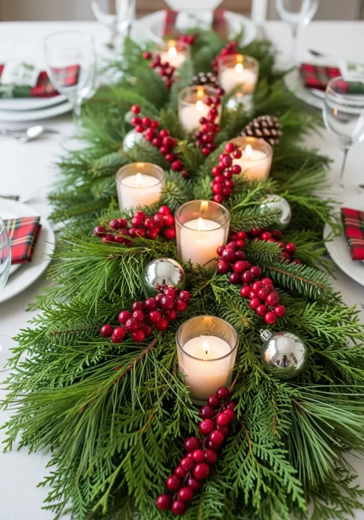 The Festive Evergreen & Berry Trail