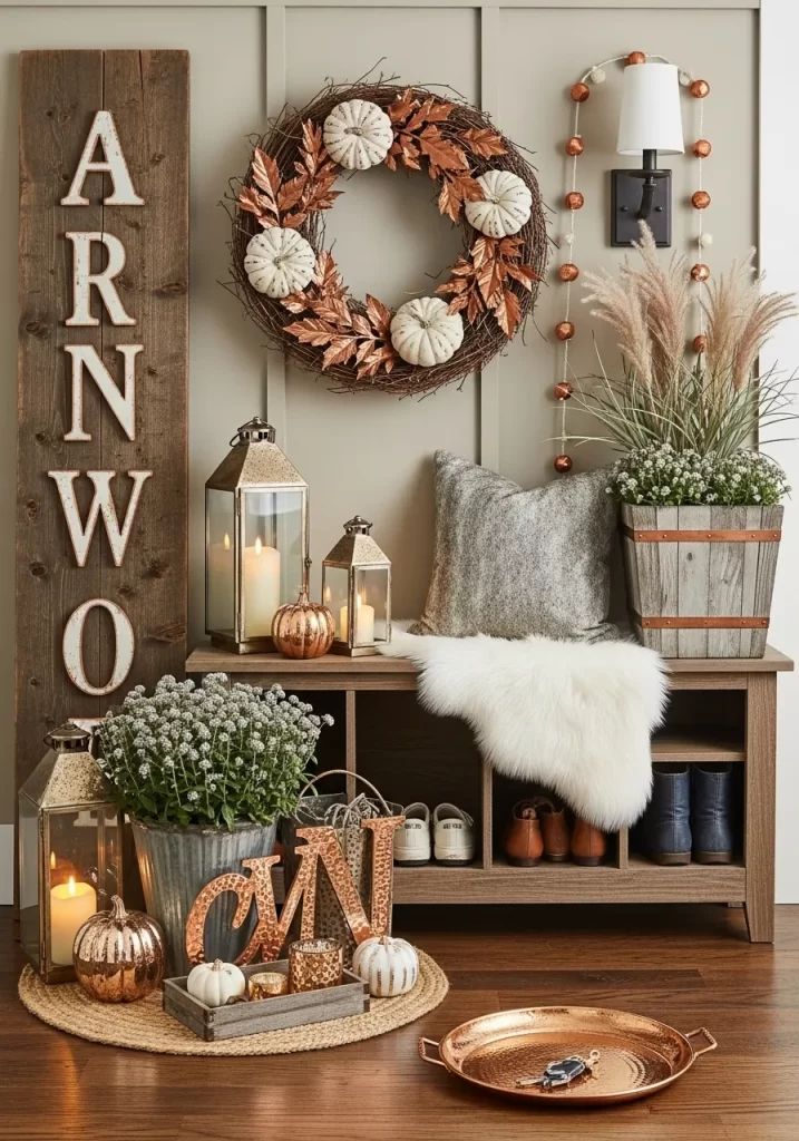 Farmhouse Copper Welcome