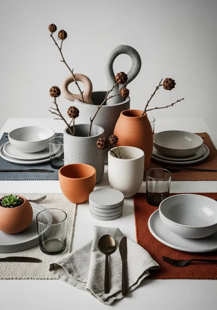 The Earthy Artisanal Setting