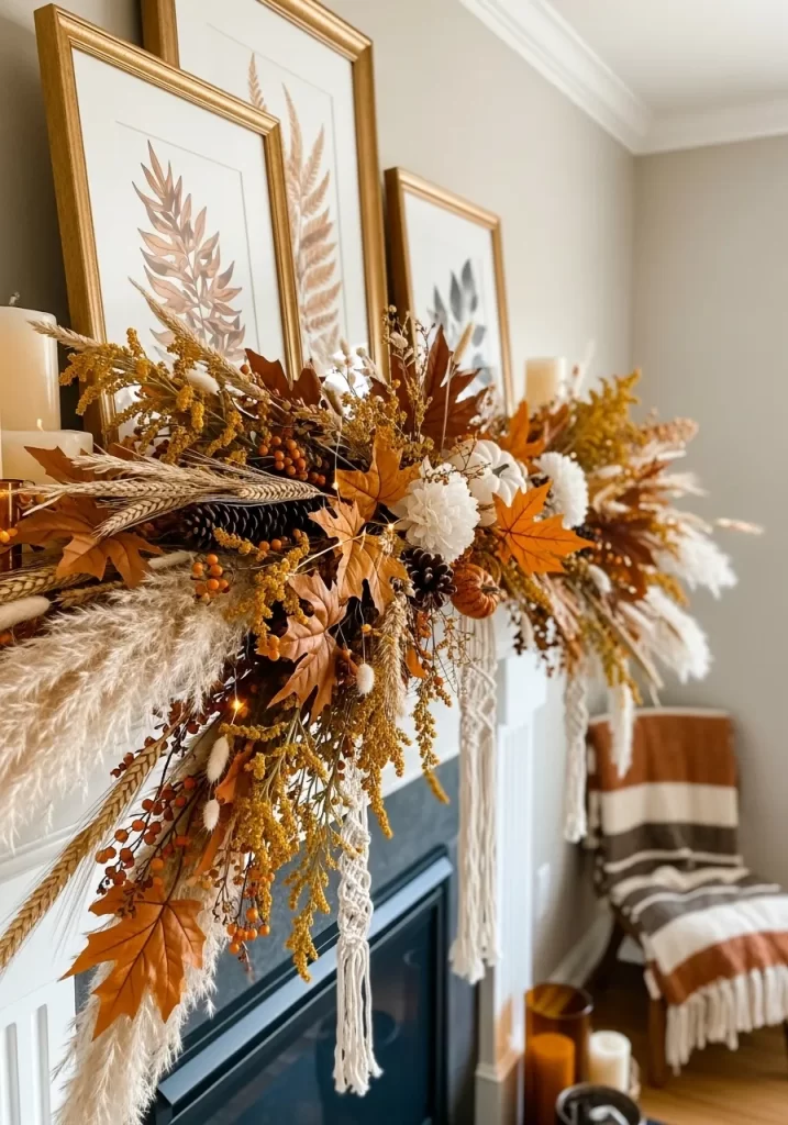 The Abundant Mantel Garland