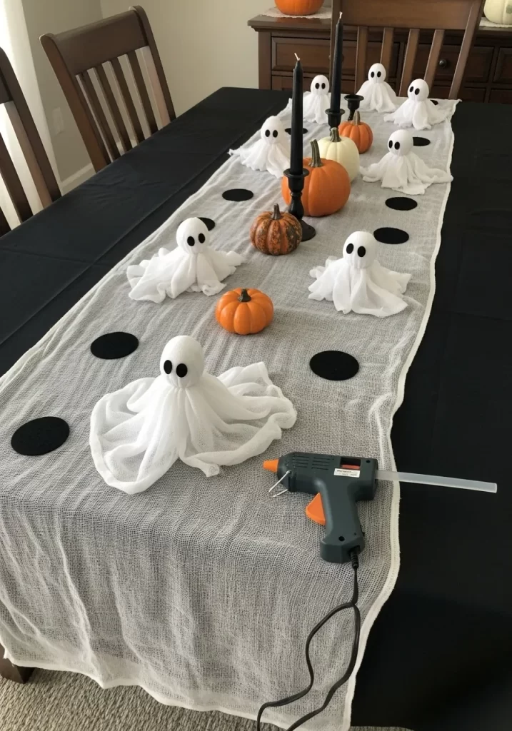 Whimsical Ghost Dinner Guests