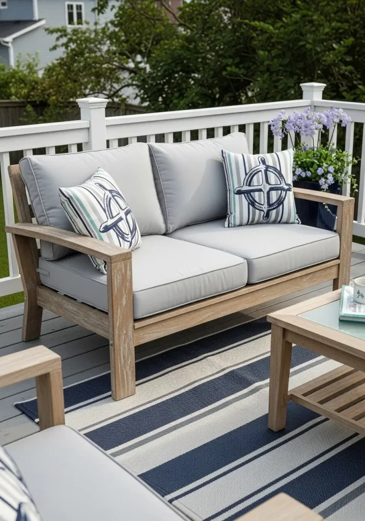 The Nautical Deck Loveseat