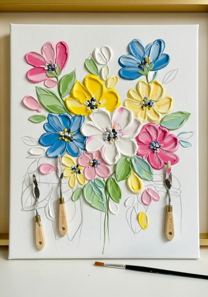 Sculpted Floral Bouquet