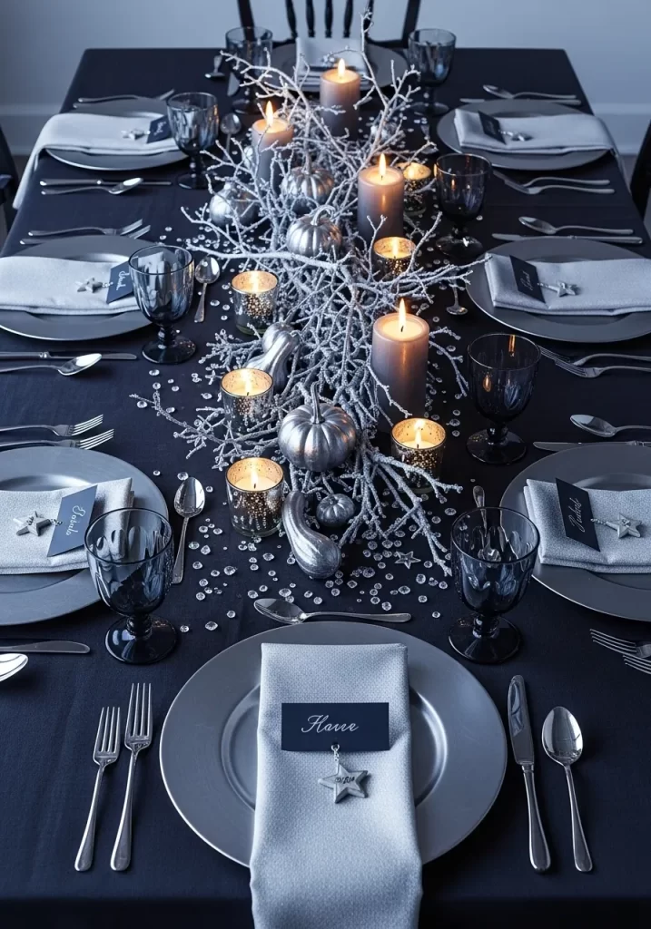 The Midnight Silver Glamour