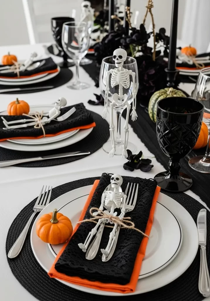 Skeletal Place Setting