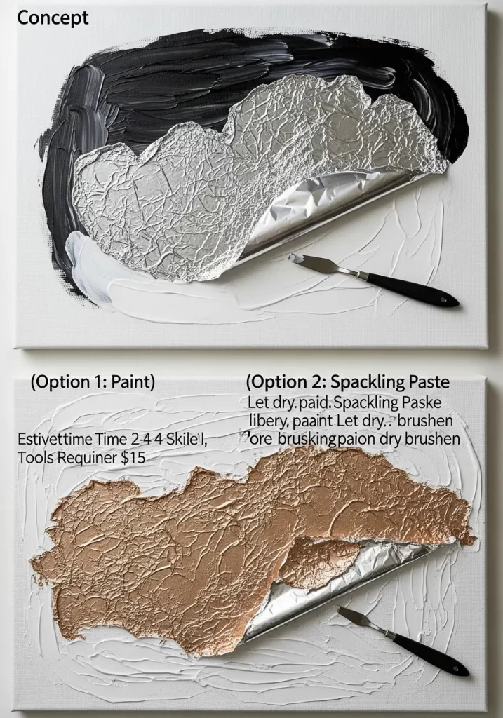 Crinkled Metallic Revelation