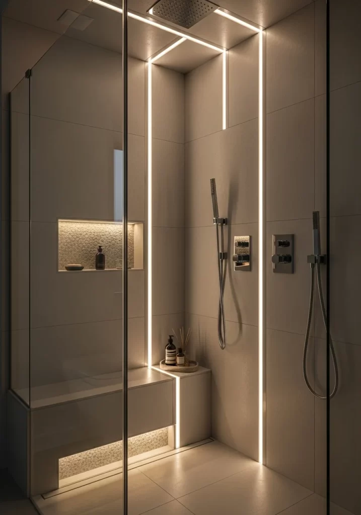 The Spa Like Shower Illumination