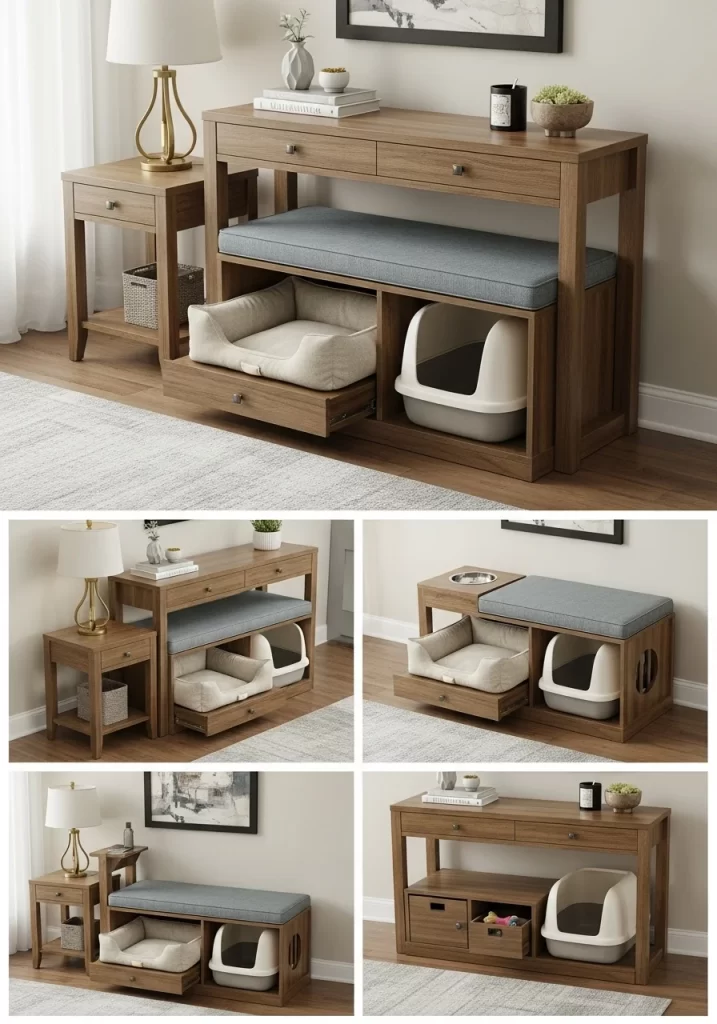 The Pet-Friendly Console & Bench