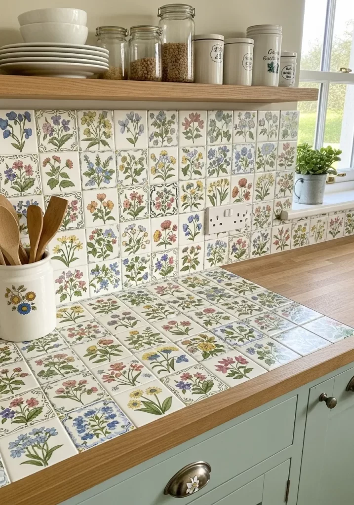 Whimsical Floral Garden