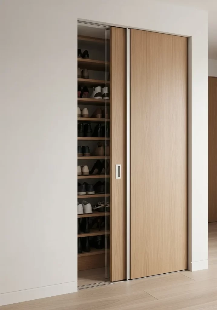 The Concealed Shoe Wardrobe