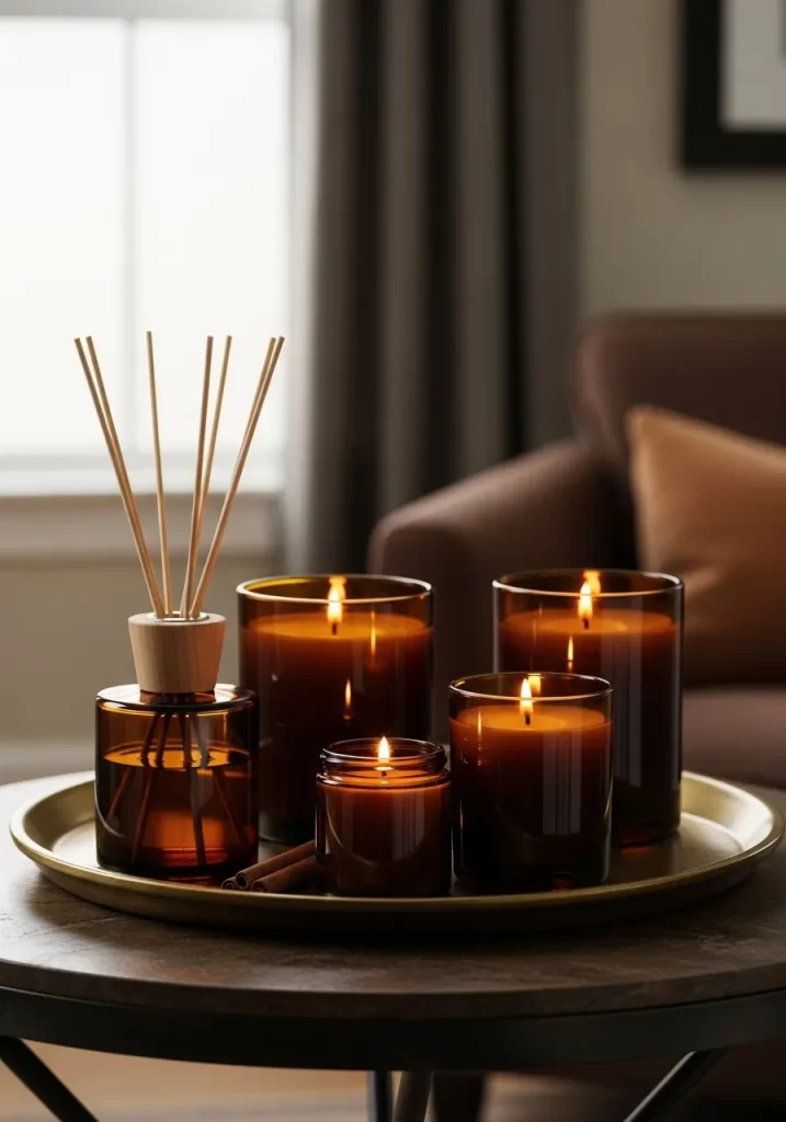 Aromatic Candle and Diffuser Set