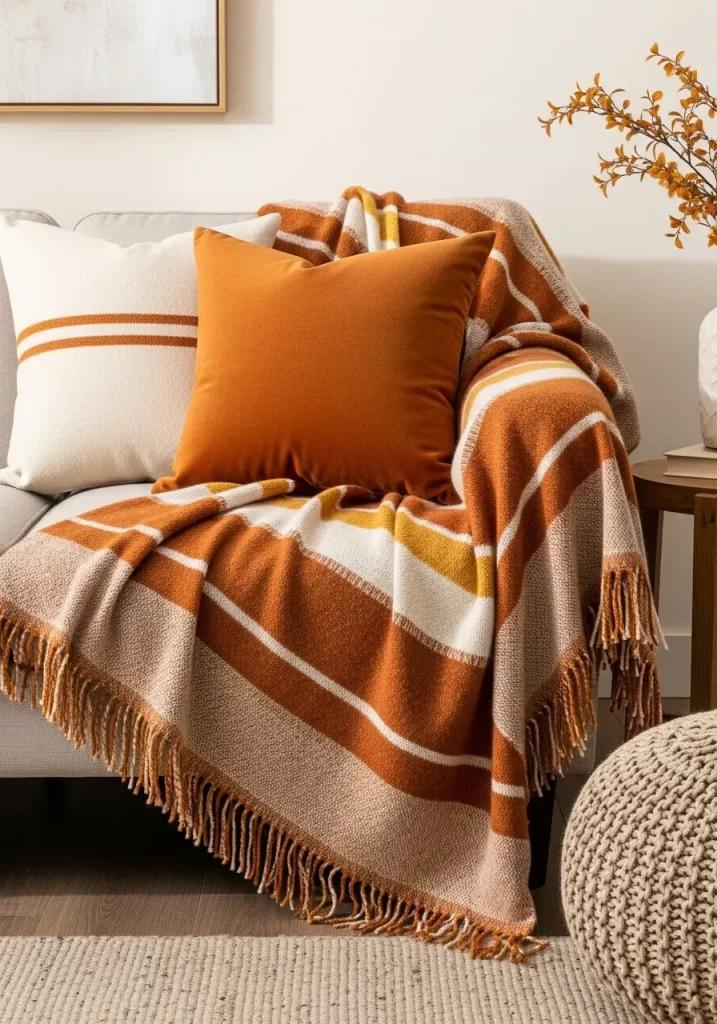 Harvest Stripe Blanket