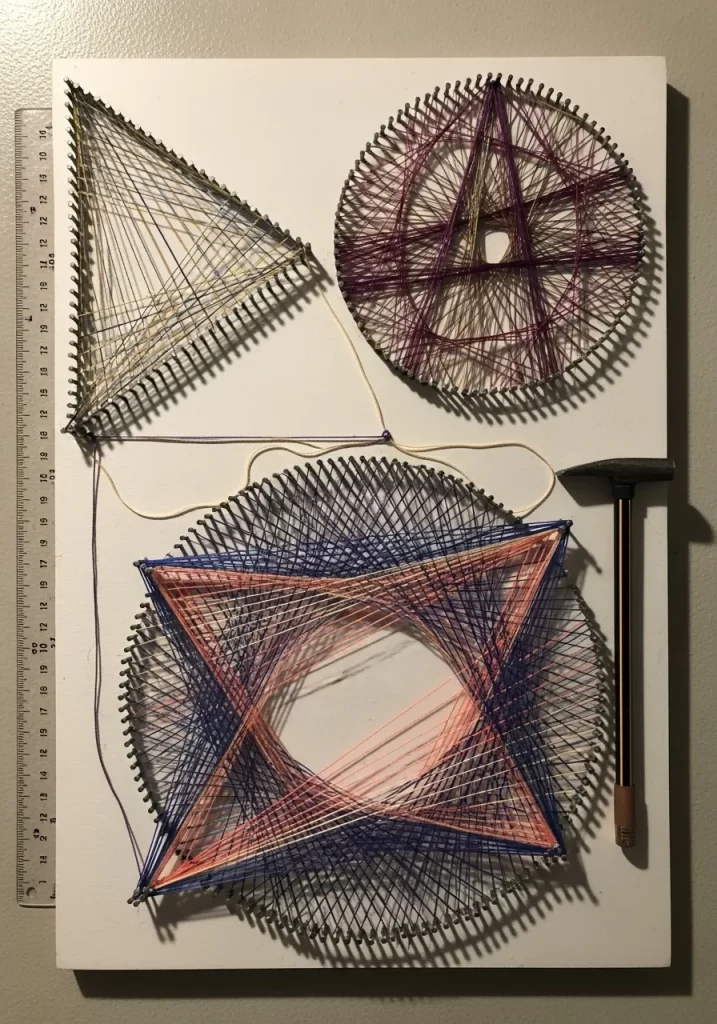 Geometric Thread Art