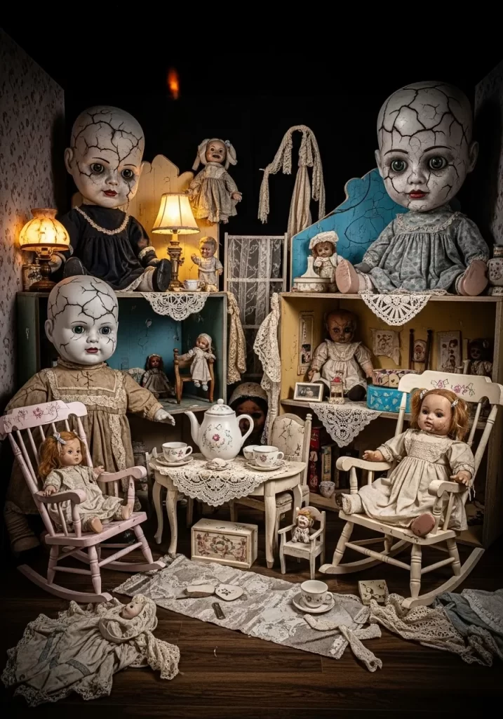 The Haunted Dollhouse Collection