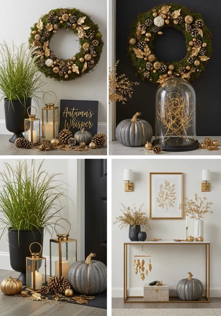 Gilded Autumn Accents