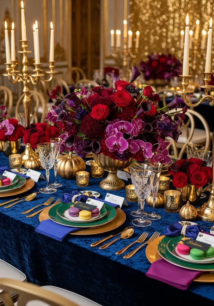 The Royal Jewel-Toned Extravaganza