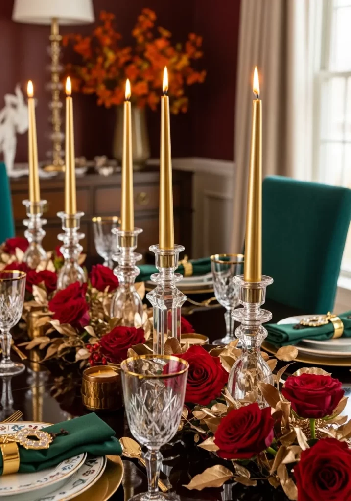 The Golden & Crimson Table