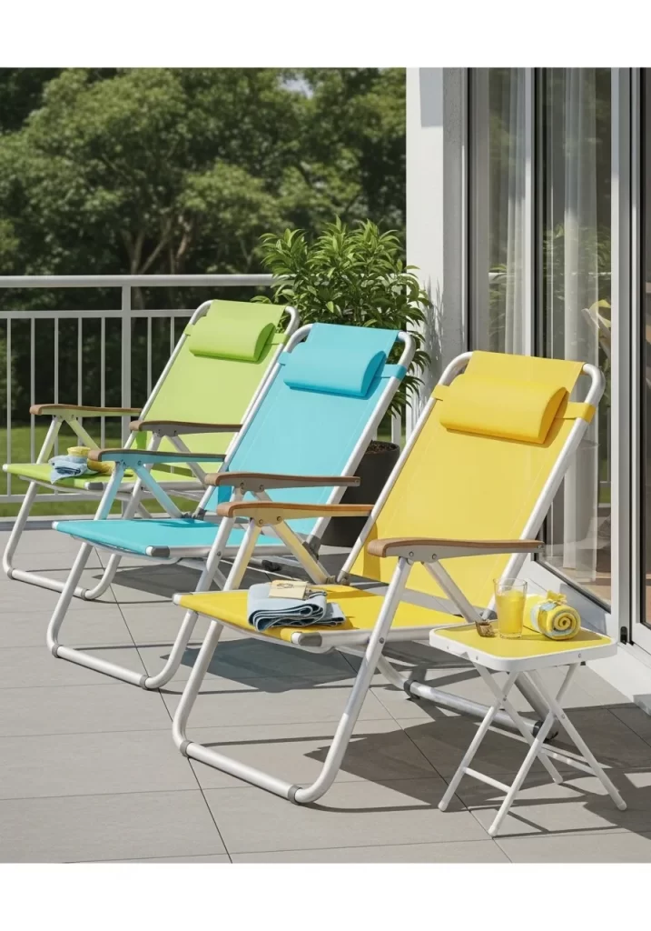 The Colorful Reclining Sling Chairs