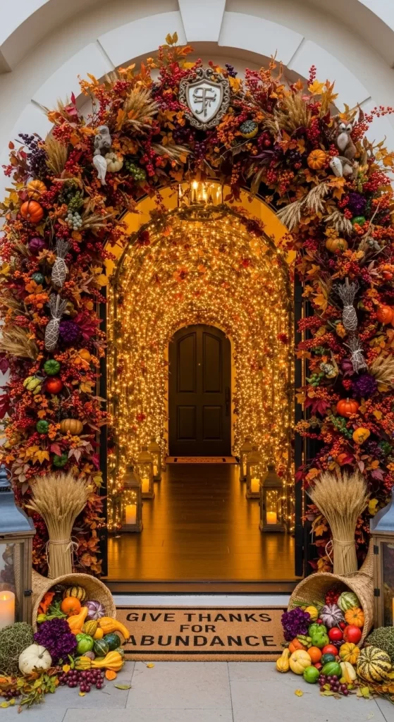 The Enchanted Autumn Archway The Enchanted Autumn Archway