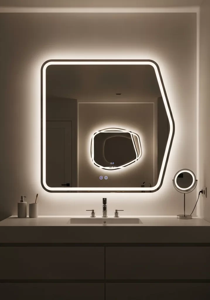 The Artistic Backlit Mirror