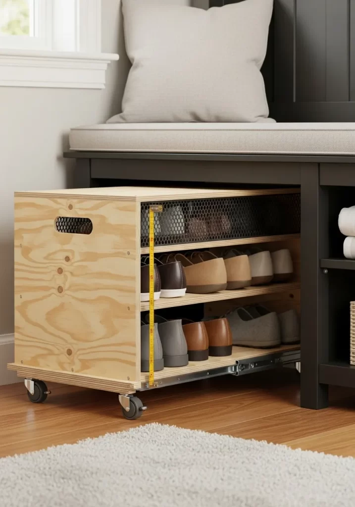 The Roll-Out Shoe Caddy