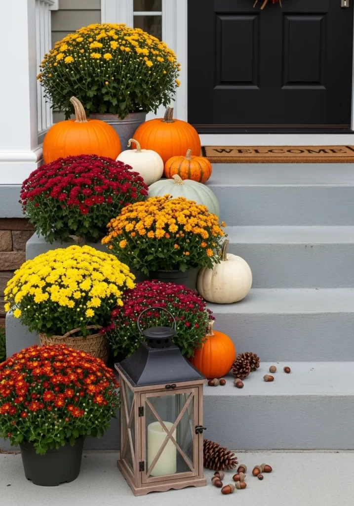 The Tiered Autumn Steps