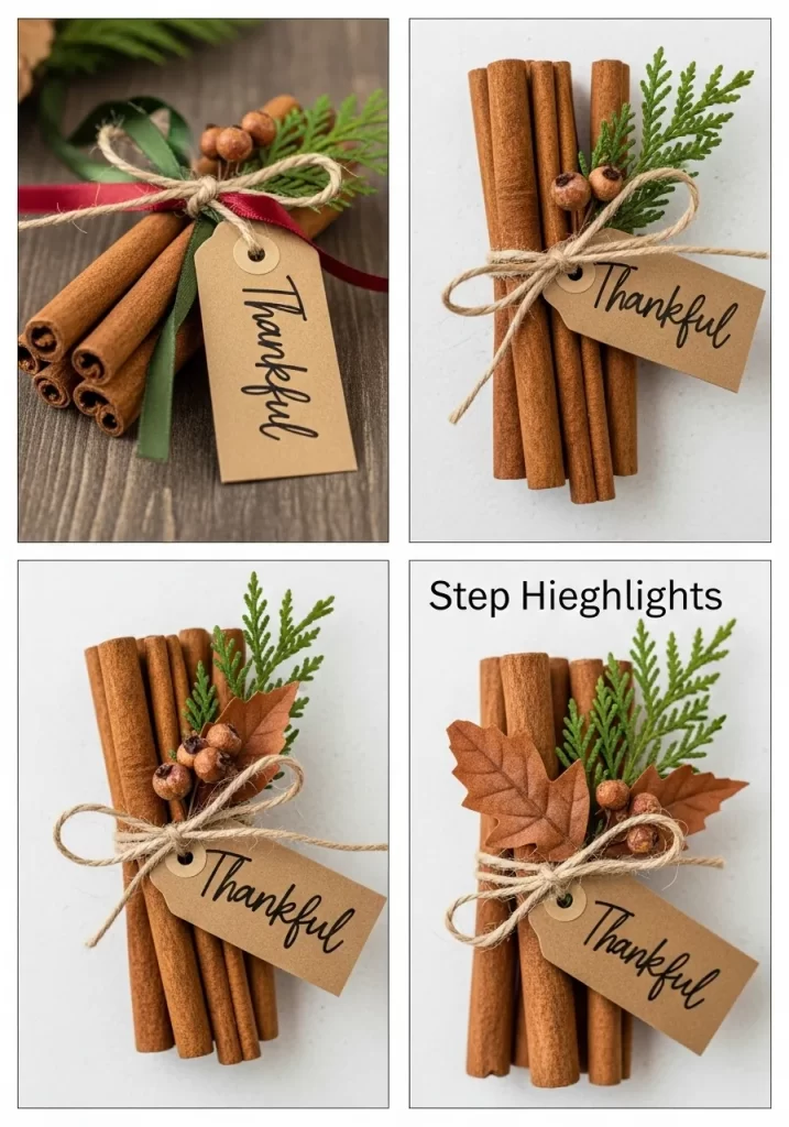 Fragrant Cinnamon Stick Bundles