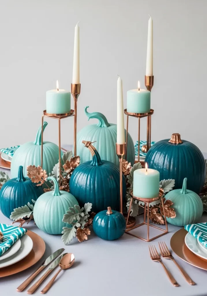The Teal & Copper Modern Harvest