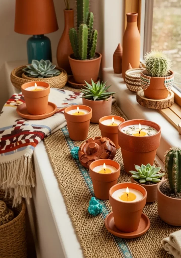 The Terracotta Candle Garden