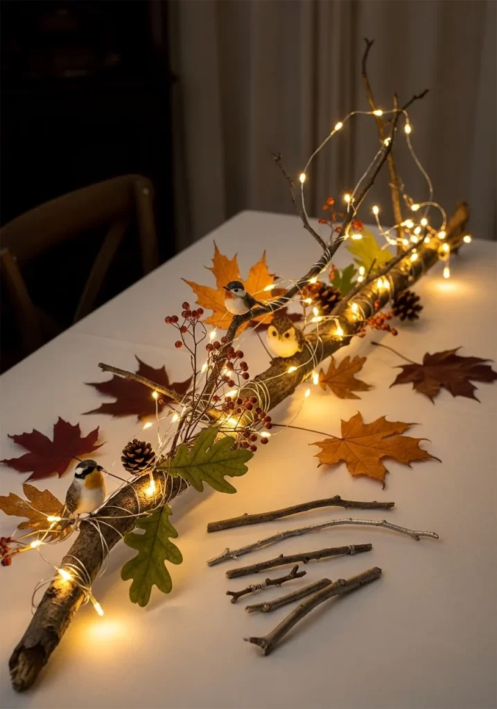 Twinkling Woodland Branch