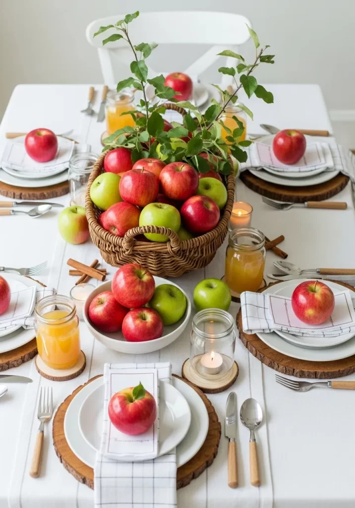 Crisp Apple Harvest Tablescape