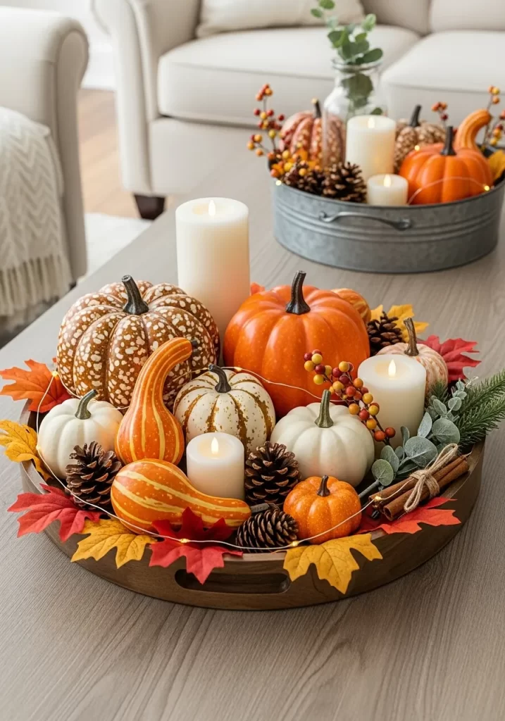 Abundant Autumn Harvest Tray