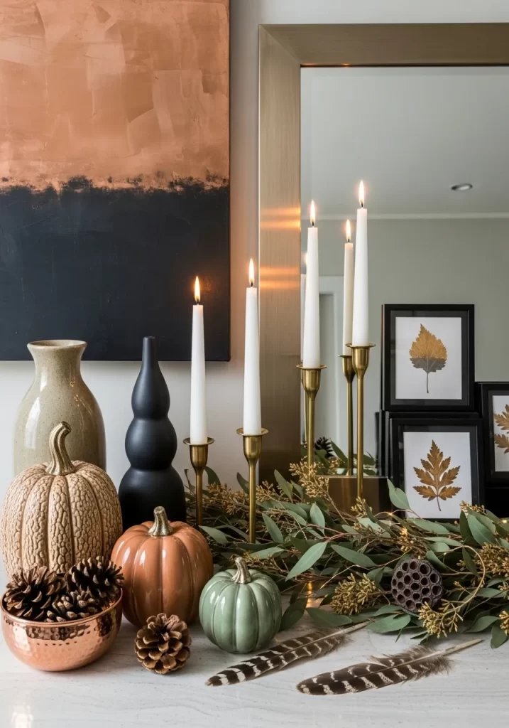 Autumnal Elegance with Copper Hues
