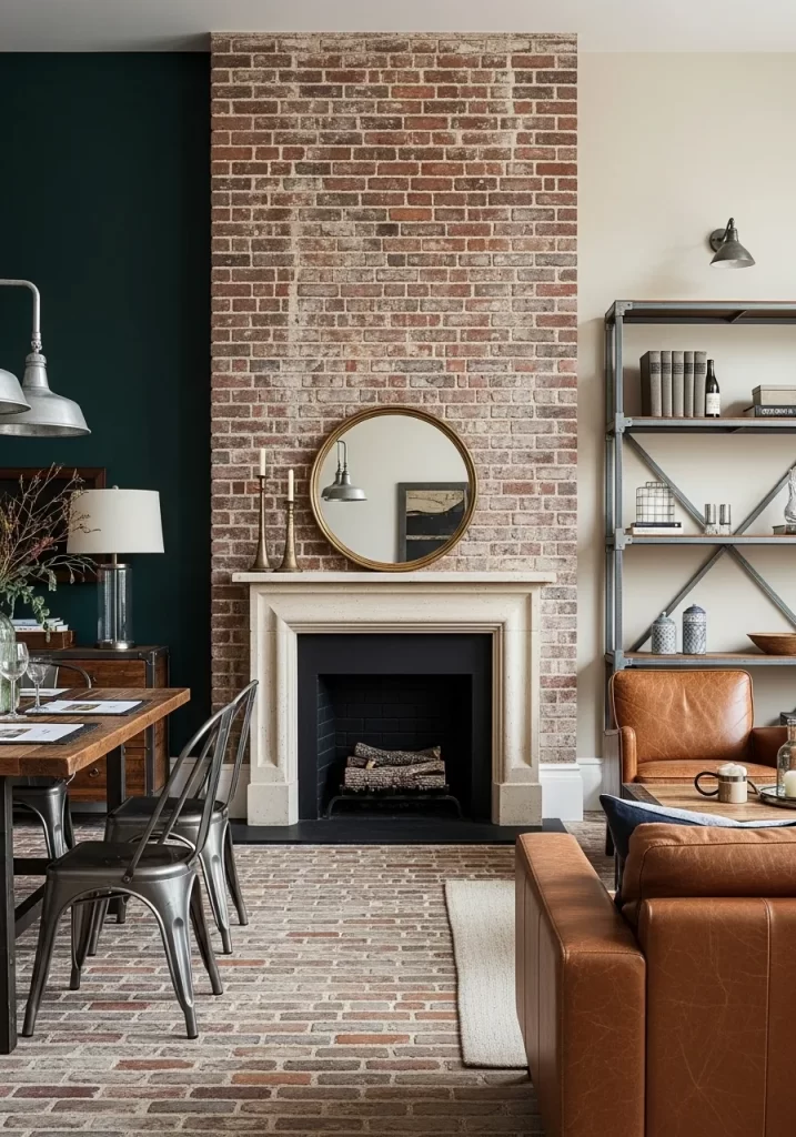 Reclaimed Brick Walls & Flooring