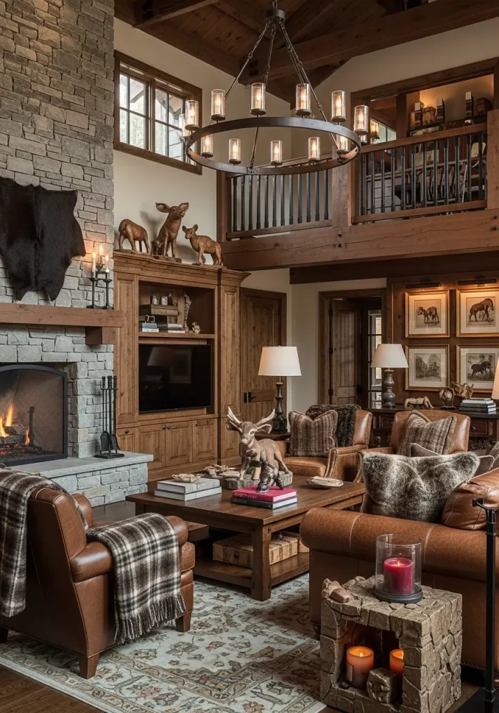 The Lodge-Inspired Autumn Den